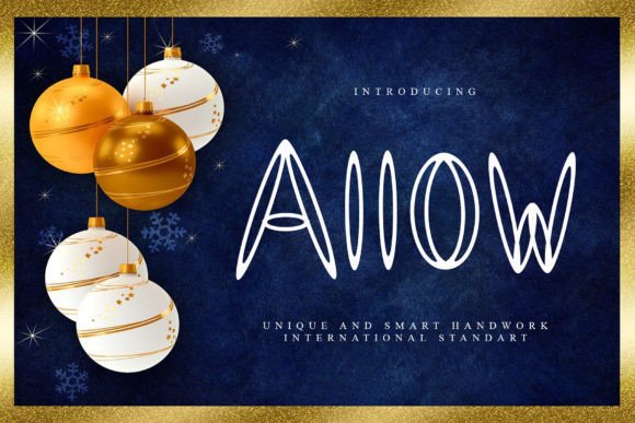 Allow: The Elegant Display Font for Polished Branding