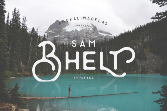 Bhelt Typeface: A Modern Handrawn Font for Digital Branding