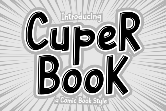 Cuper Book: A Playful Display Typeface for Modern Web Design