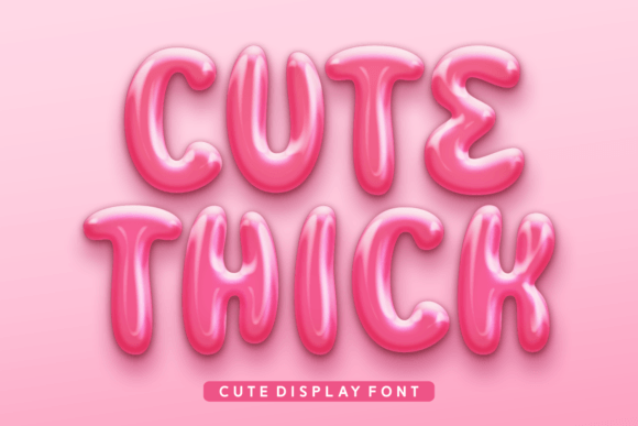 Cute Thick: The Display Typeface That Transforms Small Business Branding
