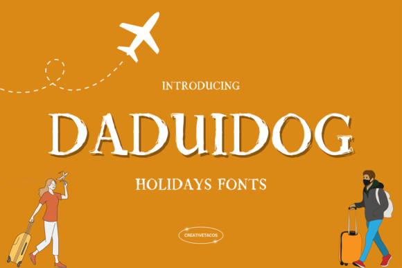 Daduidog: The Creative Holiday Font for Scroll-Stopping Visuals
