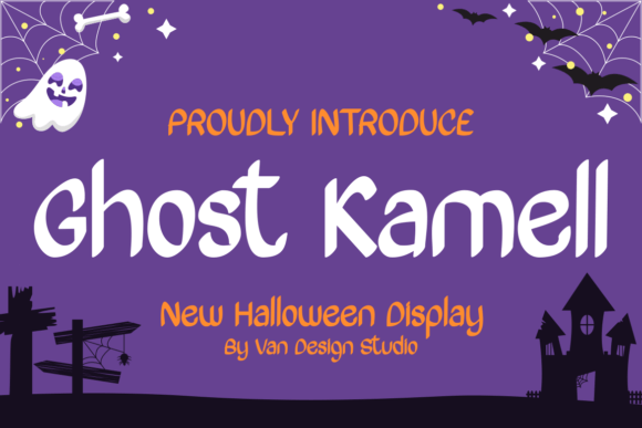 Ghost Kamell: A Unique Display Font for Handmade Labels and Product Design