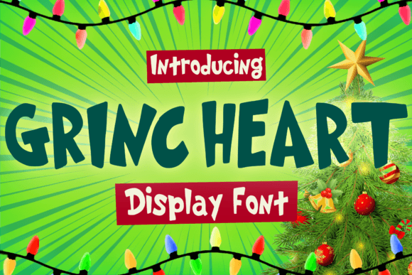 Grincheart: The Playful Display Font That Elevates Small Business Branding