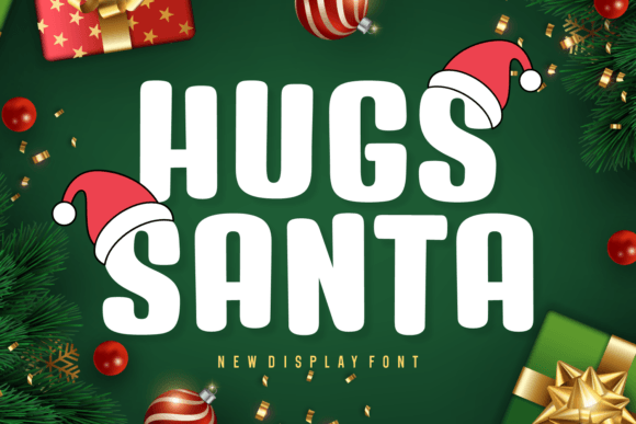 Hugs Santa: The Friendly Typeface That Transforms Small Business Branding