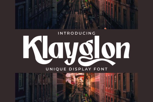 Klayglon Review: A Bold Display Serif for Elegant Branding