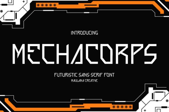 Mecha Corps: The Futuristic Display Font for Bold Brand Identity