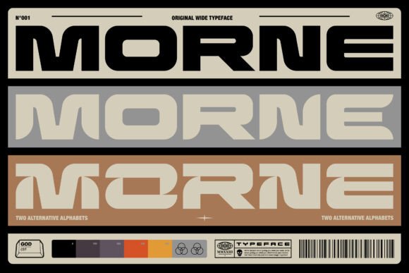 Morne Typeface Review: A Bold Display Font for Modern Brand Identity