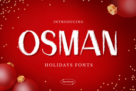 Osman: The Bold Display Font for Distinctive Brand Identity