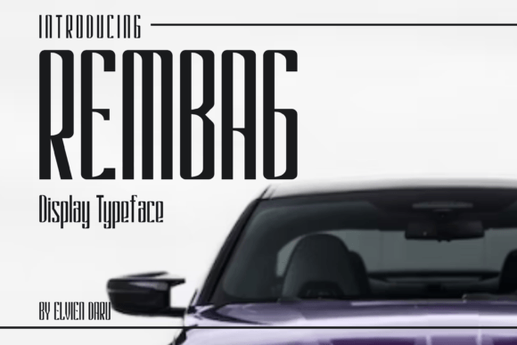 Rembag Display Font Review: Elevate Your Small Business Brand Identity