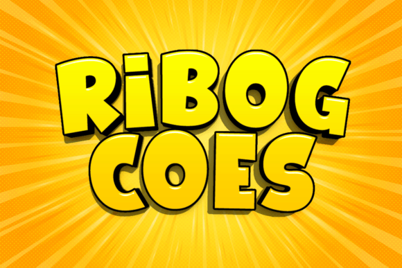 Ribog Coes: A Bold Display Font for High-Impact Campaigns