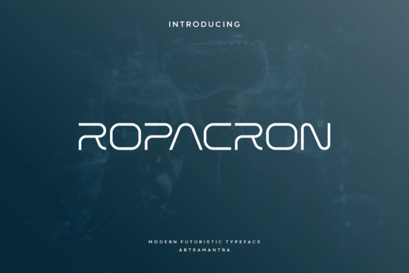 Ropacron: The Futuristic Display Font for High-Impact Digital Branding