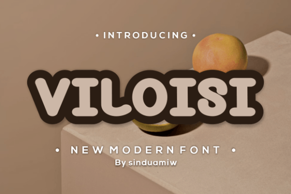 Viloisi: The Bold Display Typeface for High-Impact Digital Campaigns